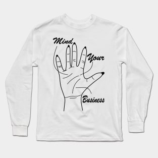 Palm Reading for Beginners Long Sleeve T-Shirt